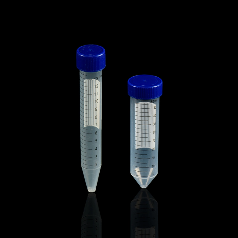 Tubo de centrífuga cônico de alta velocidade de 15mL 50mL