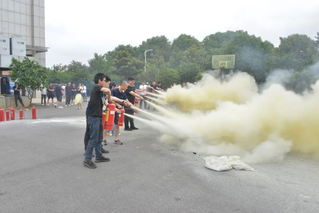 Treinamento Segurança Incêndio Brocas