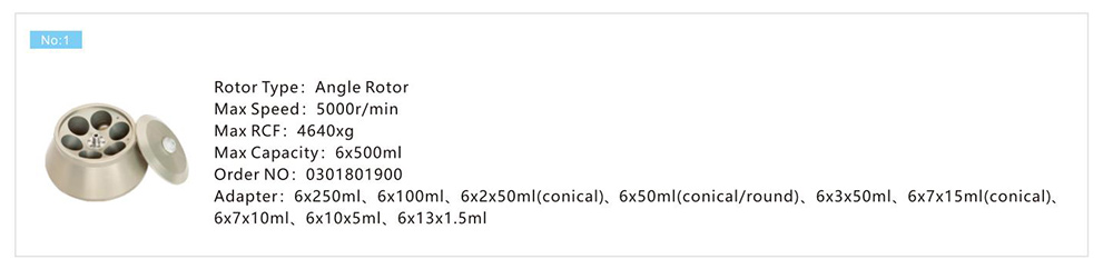 Filtração Centrífuga Rotor Parâmetro de CL5R 4x1000mL baixa velocidade refrigerada centrífuga Filtração Centrífuga Rotor Parâmetro de CL5R 4x1000mL baixa velocidade refrigerada centrífuga