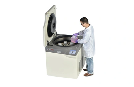 Aplicações de grande capacidade centrífuga